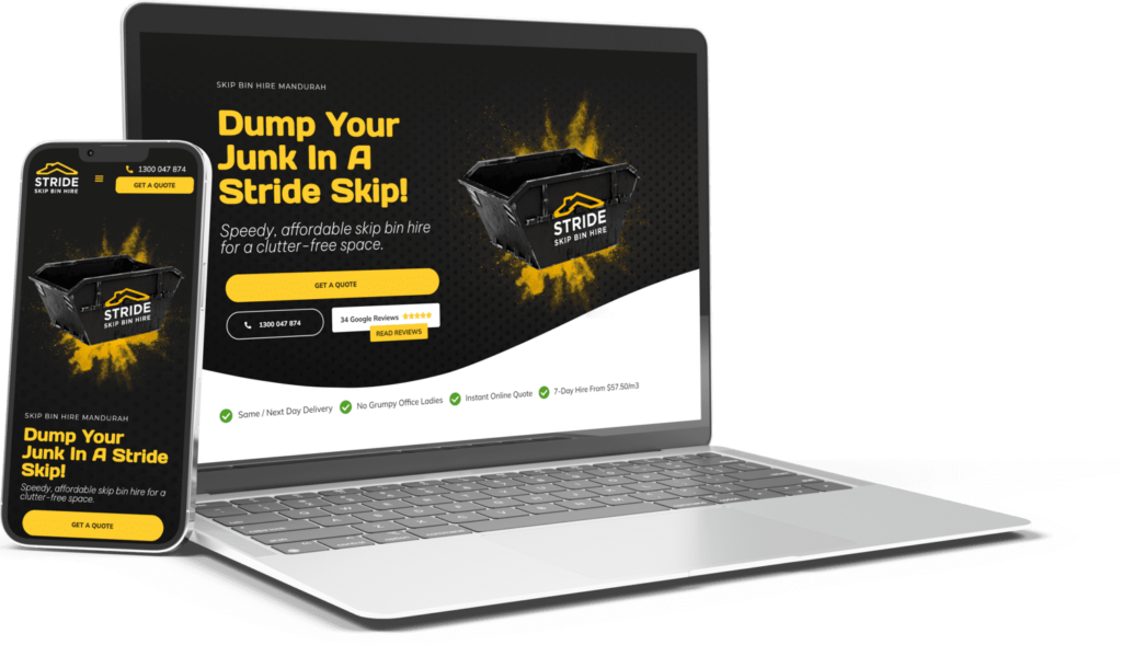 Stride Skip Bins BoltBlue Digital Marketing